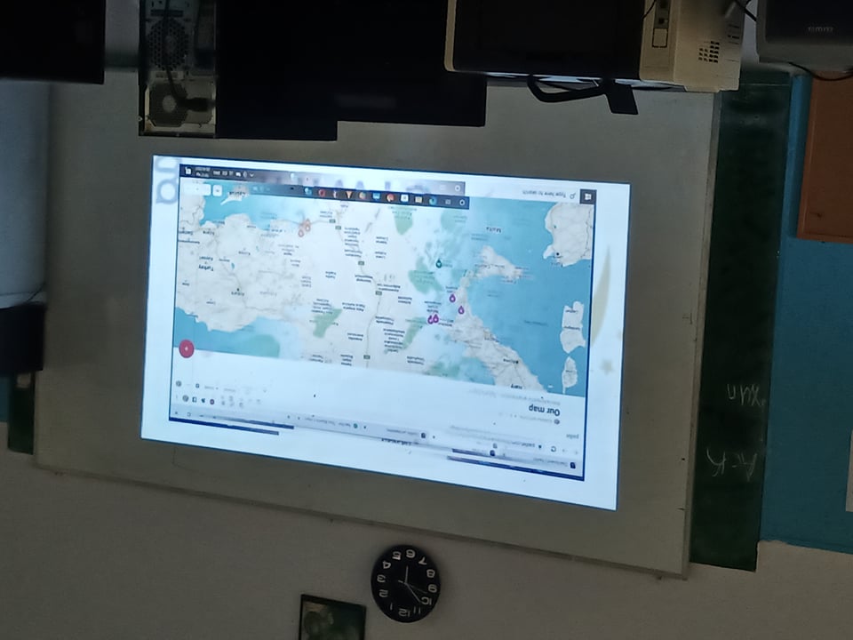 Παρουσίαση ψηφιακού ταξιδιωτικού χάρτη
